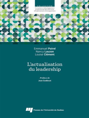 cover image of L'actualisation du leadership